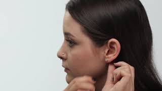 Threaded Stud Earring Technique