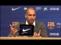 FC Barcelona - La roda de premsa de comiat de Guardiola