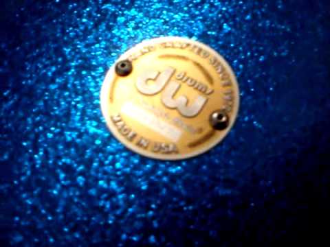 dw collectors series custom blue glass