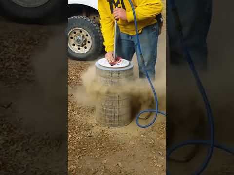 Thumbnail for Cleaning Air filter, Truck, Tractor, DIY #shorts #youtubeshorts by Truck
