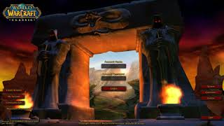 World Of Warcraft Classic Login Screen (Legends of Azeroth)