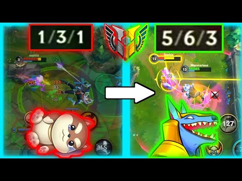Wild Rift | NASUS OTP SHOWS HOW TO GET A COME BACK ON A LOSING LANE | Nasus Guide (Top Global Nasus)