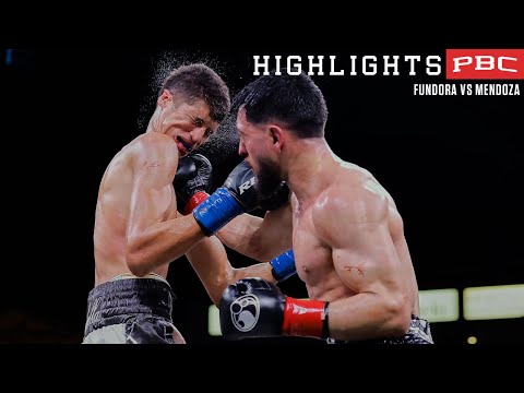 Fundora vs Mendoza HIGHLIGHTS:  April 8, 2023 | PBC on Showtime