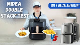 Midea Double Stack Heißluftfritteuse Test✅ vs. Ninja Double Stack - Die bessere Alternative?