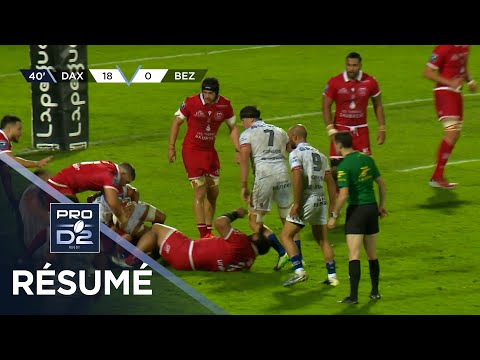 PRO D2 Saison 2025-2026 J08 - Résumé US Dax - AS Béziers Hérault Rugby
