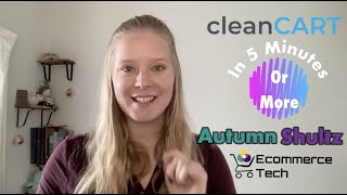 cleanCART Demo and Review | Keep Your Site Clean of Pop-Ups and Conversions Coming | eCommerce Tech