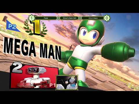 NBA 08 Winner's Semis - Prado (R.O.B) Vs. vSlash Snacc (MegaMan) Smash Ultimate