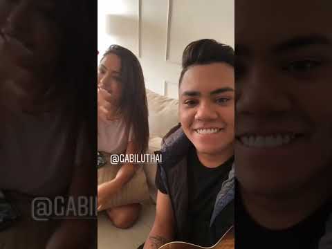 Felipe Araújo Atrasadinha com Gabiluthai Voz e Violão - Stories Sertanejo
