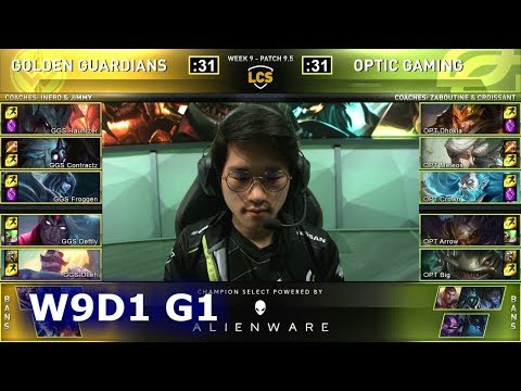 GGS vs OPT | S9 LCS Spring 2019 Week 9 Day 1 | Golden Guardians vs OpTic Gaming W9D1