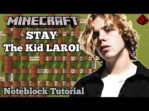 Notesteotic - STAY - The Kid LAROI (Minecraft Note Block Tutorial)