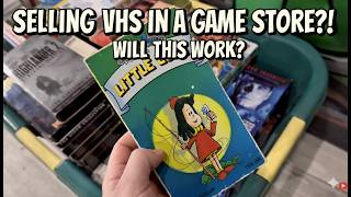 Testing VHS in a Video Game Store… Did I Make a Huge Mistake?