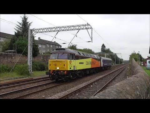 Trains at Coatbridge Central: 25/7/17