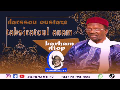 Darsou Oustaze Barham Diop Tabsiratoul anam