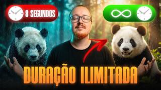 Como Criar VÍDEOS COM IA SEM LIMITE DE DURAÇÃO (Poucos Sabem Disso)