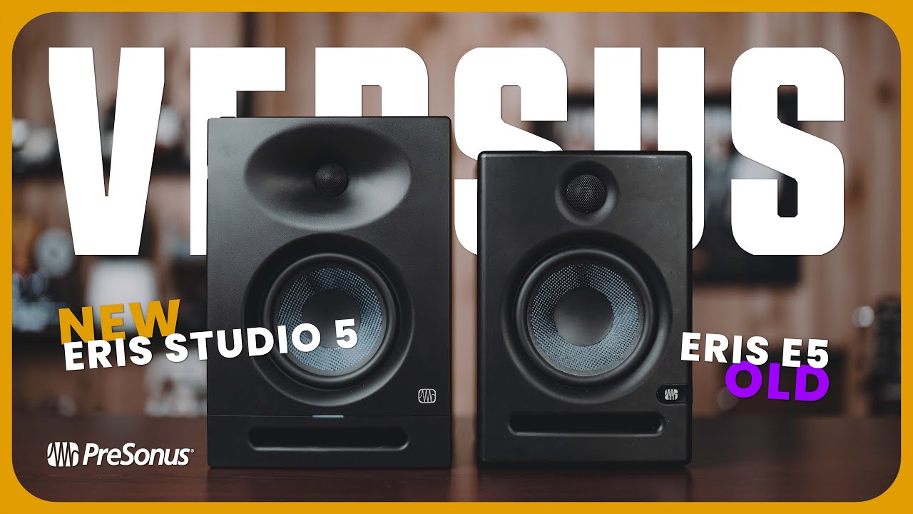 PreSonus Eris Studio 5 VERSUS Eris E5 Monitors - Hands-On In-Studio Comparison