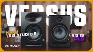 Video thumbnail for PreSonus Eris Studio 5 VERSUS Eris E5 Monitors - Hands-On In-Studio Comparison by Tarpley Music