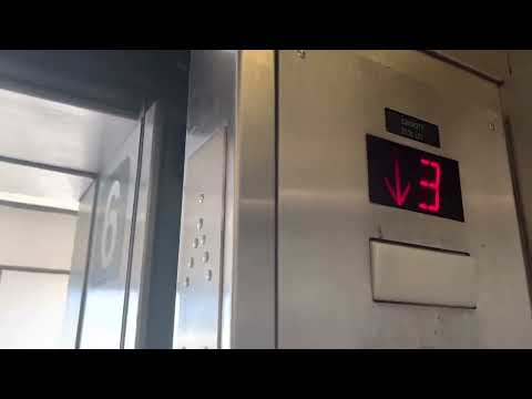 Messed Up Otis Traction Elevator @ Miami International Airport Dolphin Garage, Miami, FL