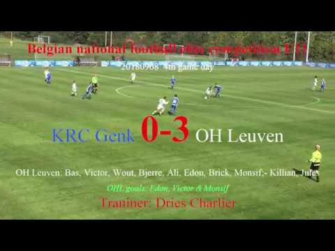 Elite U11:  KRC Genk - OH Leuven 0-3