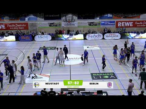 BARMER 2. Basketball Bundesliga ProB | TSV Neustadt temps Shooters VS Berlin Braves 2000
