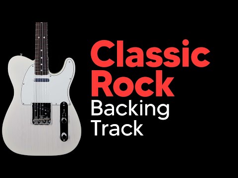Guitar Backing Track - Classic Rock Jam In B 126bpm