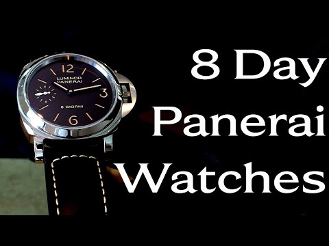 Why Your First Panerai Should Be an 8 Day