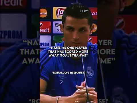 Ronaldo’s coldest interview 🥶