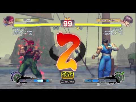 SSF4 AE Ver 2012 Evil Ryu vs Guy