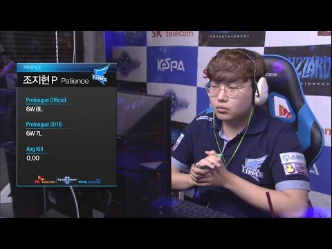 [SPL2016] INnoVation(SKT) vs Patience(afreeca) Set1 -EsportsTV, Starcraft 2