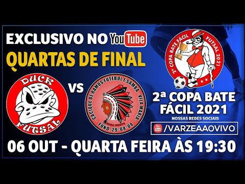 Duck's FS x Cacique de Ramos FS - Quartas de Final - 2ª Copa Bate Fácil 2021