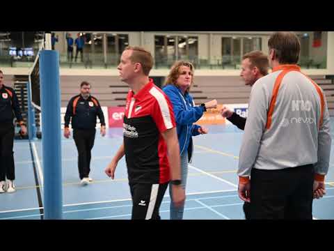 Reportage van Sliedrecht Sport - Apollo 8 in de eredivisie volleybal dames (11/12/2021)