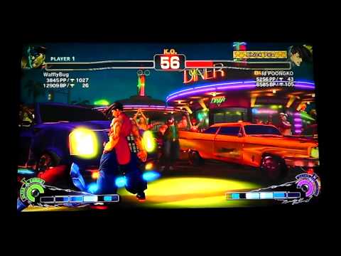 Replay Corner: SSFIV AE | Poongko ( Yang ) vs WafflyBug ( Dictator )