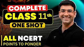 Complete Class 11 One Shot | All NCERT Points to Ponder | Bahubali Physics | Mahendra Singh 🔥🎯 #neet
