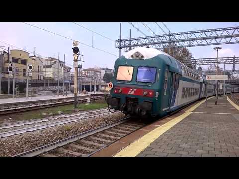 E464 269+5 2 piani Trenord e XMPR - Monza 3/11/2016