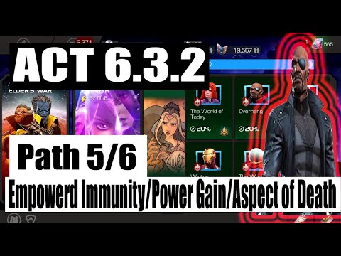 Act 6.3.2 Path 5/6 (Empowered Immunity/Aspect of Death) - Marvel Contest of Champions