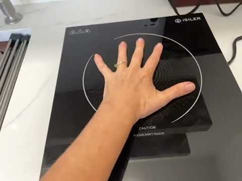 Portable Induction Cooktop, iSiLER 1800W Sensor Touch Electric Induction Cooker Hot Plate Review
