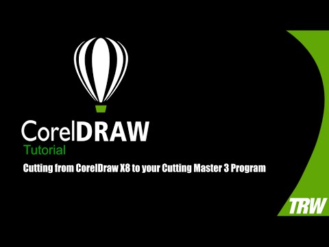 Cutting from CorelDraw X8 to your Cutting Master 3 Program