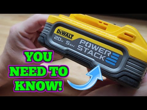 What You Need To Know About The DeWALT Powerstack Batteries!