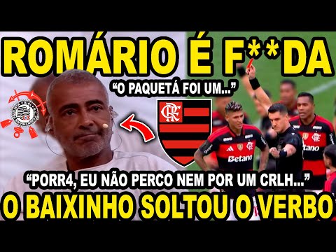 Romário spoke out after Flamengo was robbed and talked about Paquetá's missed goal: "I never..."