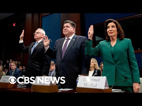 Democratic governors testify at hearing on "sanctuary" policies, immigration