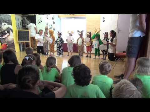 幼稚園児夏休み短期留学：スイス寄宿学校プレフルーリ校の2015年子供向けサマーキャンプの様子～Pré Fleuri【スイス留学.com】