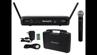 Video thumbnail for Numark WS100 Wireless Microphone Unboxing And Review by Kevys RC & Music