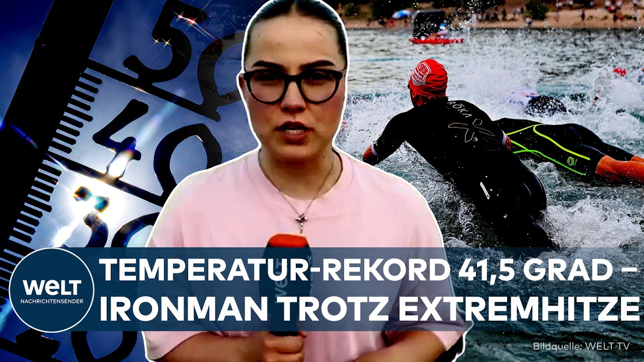 HITZEWELLE: Bis zu 42 Grad in Deutschland! Rekordhitze bringt heftige Unwetter und Verkehrschaos