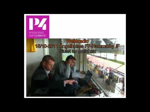 Dramatiska slutet av Superettan Ängelholms FF-Hammarby IF 15 okt 2011
