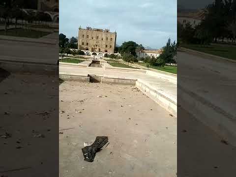 Passeio a pé na Sicília: il Giardino del Castello della Zisa di Palermo