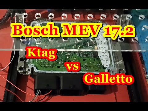 Read Bosch ecu MEV17.2 Ktag vs Galletto