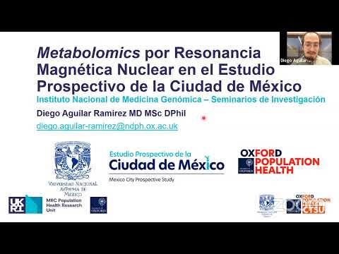 SA: Metabolómica por espectroscopia de resonancia magnética nuclear