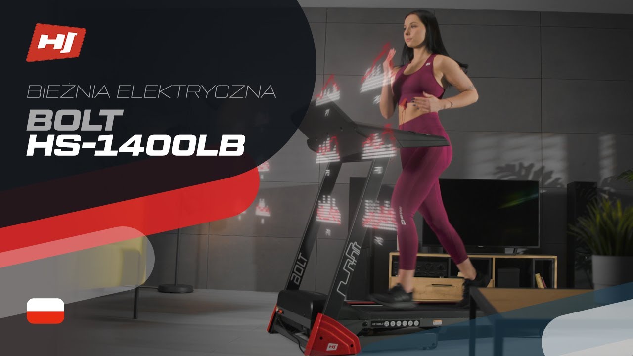 Бігова доріжка Hop-Sport Bolt 1400LB