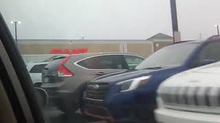 Foggy Wednesday Morning Commute to GIANT Grocery Store in Nazareth, PA 