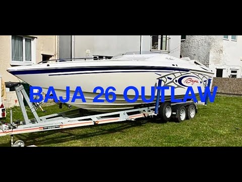 BAJA 26 OUTLAW For Sale with Vivid Blue Marine T: 020 88781707 or E: sellboats@vividbluemarine.com