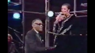 Ray Charles and Lynda Carter - A Natural Woman (live 1981)